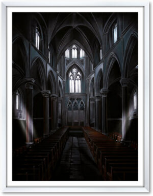 le-silence-de-la-lumiere-edition-fine-art-encadree-blanc