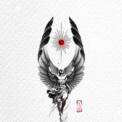Tattoo ange